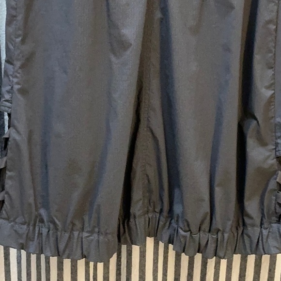 LAUREN VIDAL unique dress textural greys grays pockets ties art-wear M layer - Picture 12 of 12